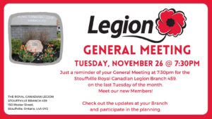 Legion General Meeting