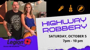 Live Music with Highway Robbery - October 5 @ Stouffville Legion - Clubroom | Whitchurch-Stouffville | Ontario | Canada